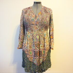 Maeve Multicolor Patterned Dress
